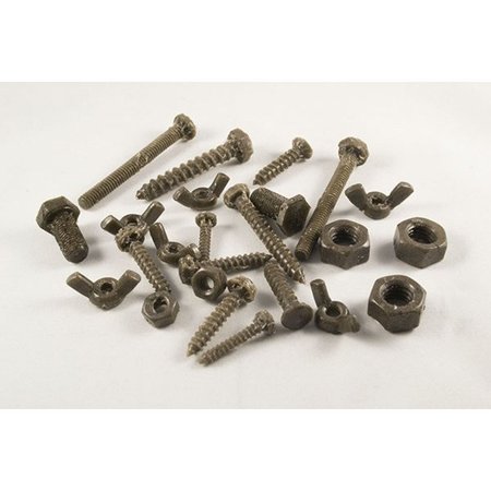 MOULAGE SCIENCE & TRAINING Shrapnel, Nuts, Bolts & Screws - 1/8 lb. MST-03-02-1